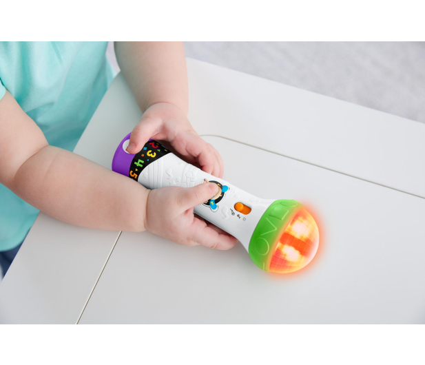 Fisher-Price Mikrofon Malucha Śpiewaj i nagrywaj! - 344665 - zdjęcie 4